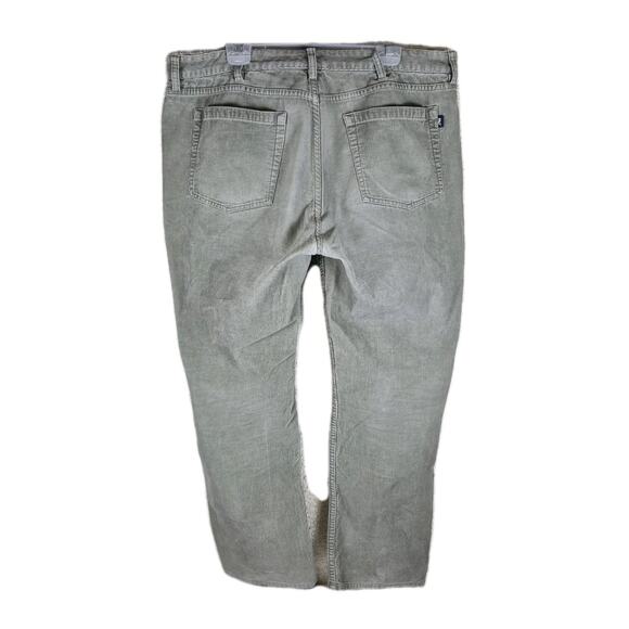 VINEYARD VINES Corduroy Pants Men's Size 38 x 32 Gray Khaki 5-Pocket Cotton - Picture 3 of 8